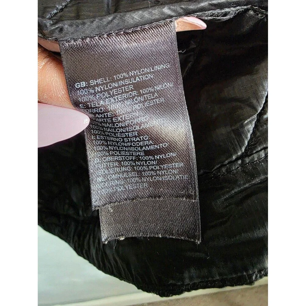 The North Face Thermoball Insulated Black Puffer Jacket Womens Sz M